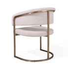Clemont Taupe Fabric Dining Chair Tommy Franks