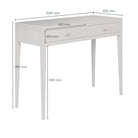 Radford Console Table - Grey by D.I. Designs