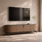 Darcy Walnut & Grey TV Unit by Tommy Franks