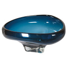 Cobalt Blue Organic Shaped Glass Bowl by Kensington