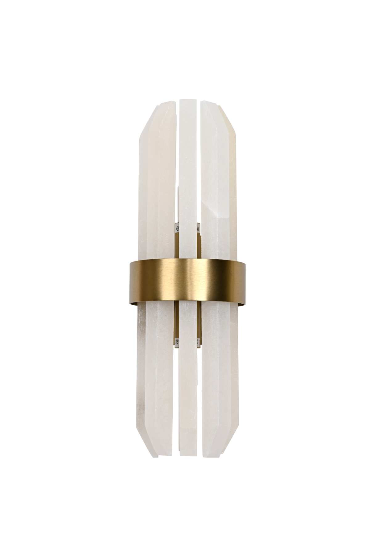 Salerno Gold & Alabaster Wall Light by Luxe Collection
