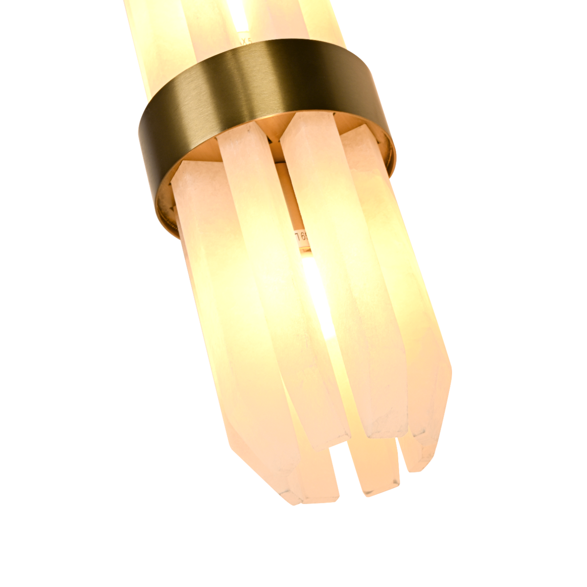 Salerno Gold & Alabaster Wall Light by Luxe Collection