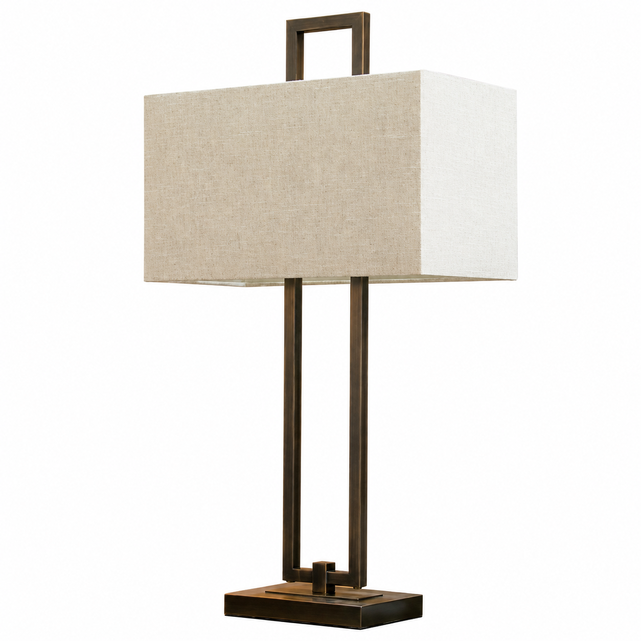 Danby Dark Bronze Table Lamp by RV Astley