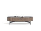 Darcy Walnut & Grey Coffee Table by Tommy Franks