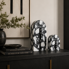 Dolmi Large Black & White Marble Sculpture by Liang & Eimil