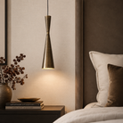 Eagan Dark Antique Brass Single Pendant Light by RV Astley