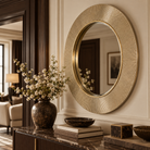 Edvin Gold Finish Wall Mirror RV Astley