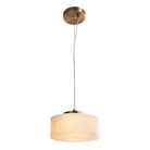 Sorcha Bronze & Alabaster Pendant Light by RV Astley
