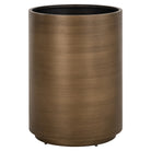 Dira Brushed Gold Planter - 45cm by Richmond Interiors