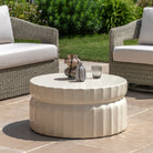 Cirella Cream Coffee Table by Abode