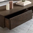 Onda Brown Oak Coffee Table by Abode