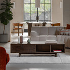 Onda Brown Oak Coffee Table by Abode