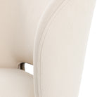 Cosenza Vanilla Fabric Dining Chair - Set of Two Abode