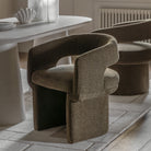Sloane Green Fabric Dining Chair by Abode