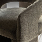 Sloane Green Fabric Dining Chair by Abode