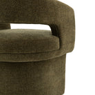 Sloane Green Fabric Dining Chair by Abode