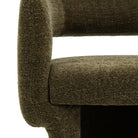 Sloane Green Fabric Dining Chair by Abode