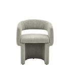 Sloane Grey Fabric Dining Chair by Abode