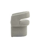 Sloane Grey Fabric Dining Chair by Abode