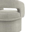 Sloane Grey Fabric Dining Chair by Abode