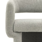 Sloane Grey Fabric Dining Chair by Abode