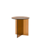 Parioli Bronze Glass Side Table by Abode