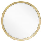 Foyle Distressed Gold Finish Mirror by RV Astley