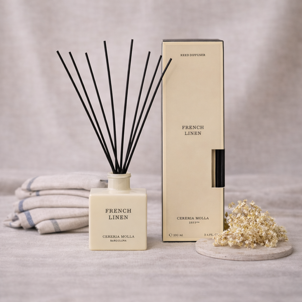 French Linen Fragrance Reed Diffuser – Decorum Interiors