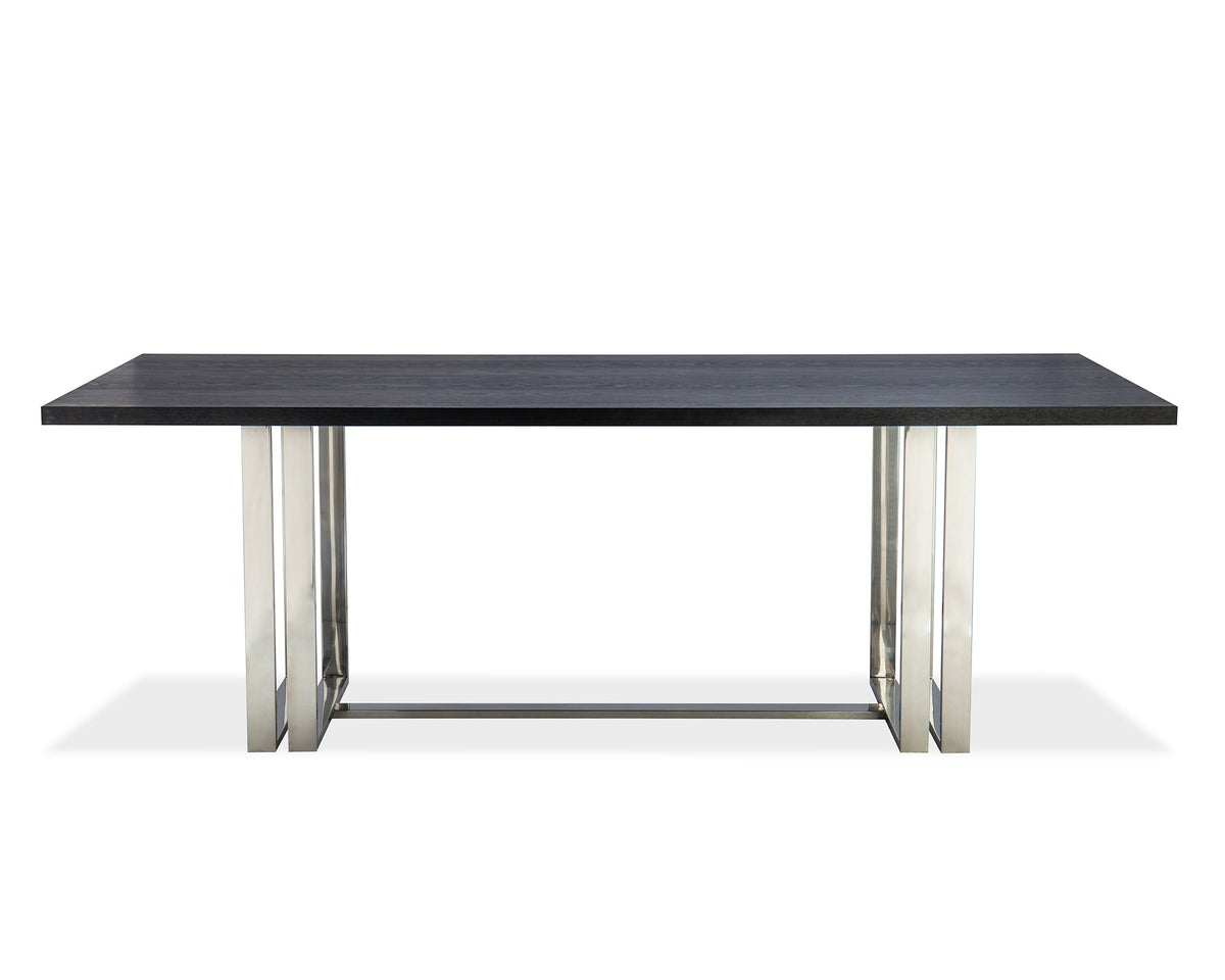 Lennox Dining Table - Black Ash Veneer PSS Liang & Eimil