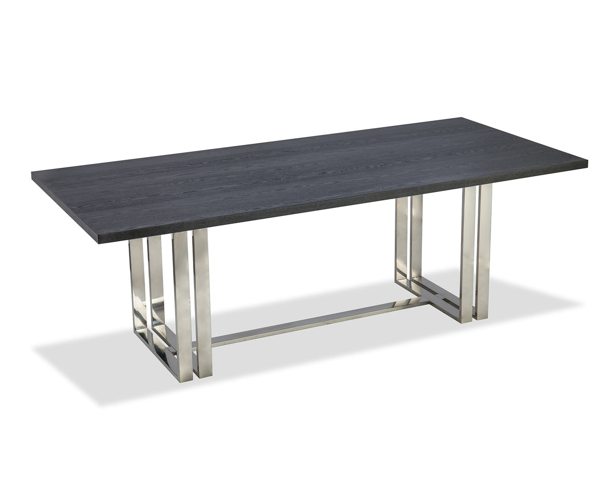Lennox Dining Table - Black Ash Veneer PSS Liang & Eimil