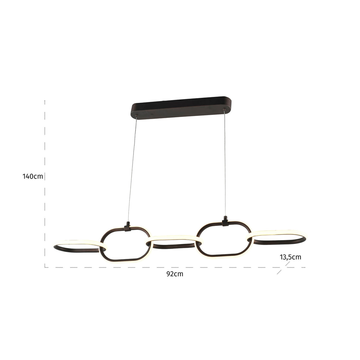Chandelier Layn bronze by Richmond Interiors