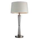 Nelle Matt Black Nickel Finish Table Lamp by RV Astley