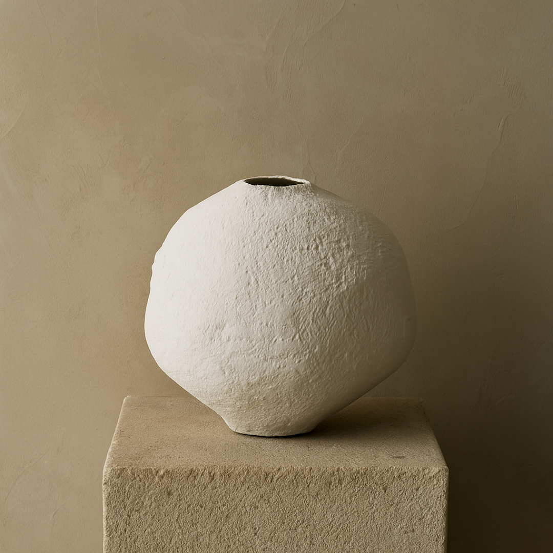 Hedron II Ceramic Pot by Tommy Franks