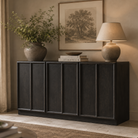 Huddington Sideboard - Black Oak by D.I. Designs