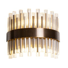 Colmar Curved Wall Light by RV Astley in Antique Brass Colour
