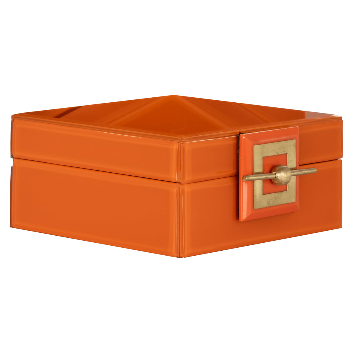 Storage box Bodine orange small by Richmond Interiors