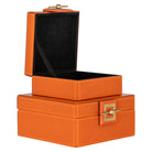 Storage box Bodine orange small by Richmond Interiors