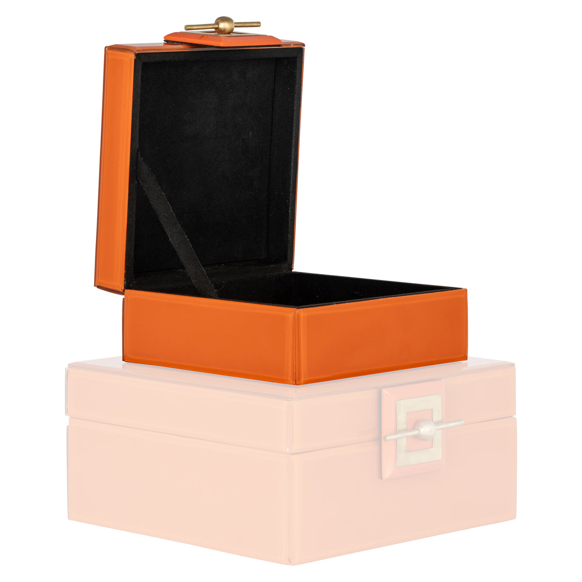 Storage box Bodine orange small by Richmond Interiors
