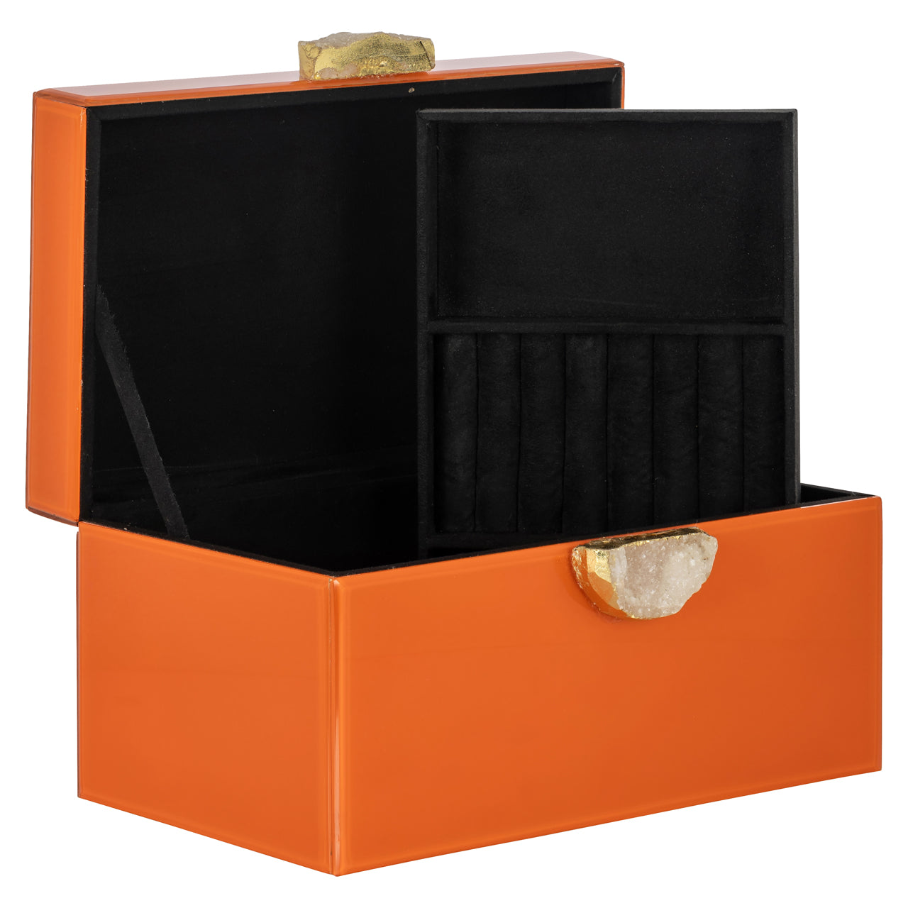 Storage box Lia orange by Richmond Interiors