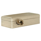 Storage box Trace gold small by Richmond Interiors
