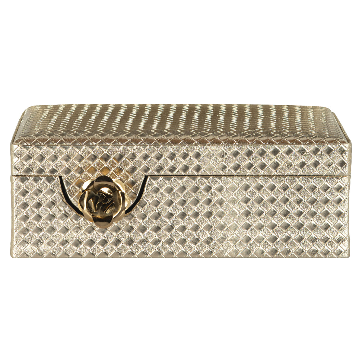 Storage box Trace gold large by Richmond Interiors