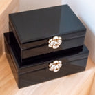 Storage box Vivy black large by Richmond Interiors