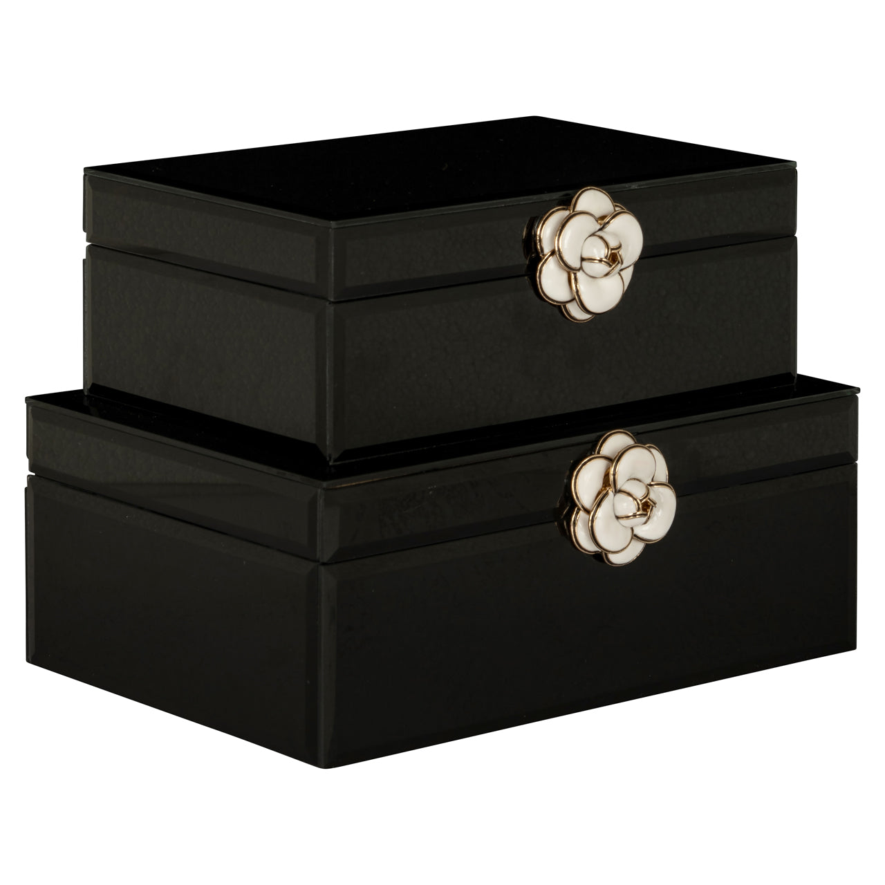 Storage box Vivy black large by Richmond Interiors