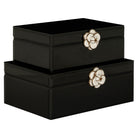 Storage box Vivy black large by Richmond Interiors