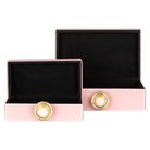 Storage box Jamila pink small by Richmond Interiors