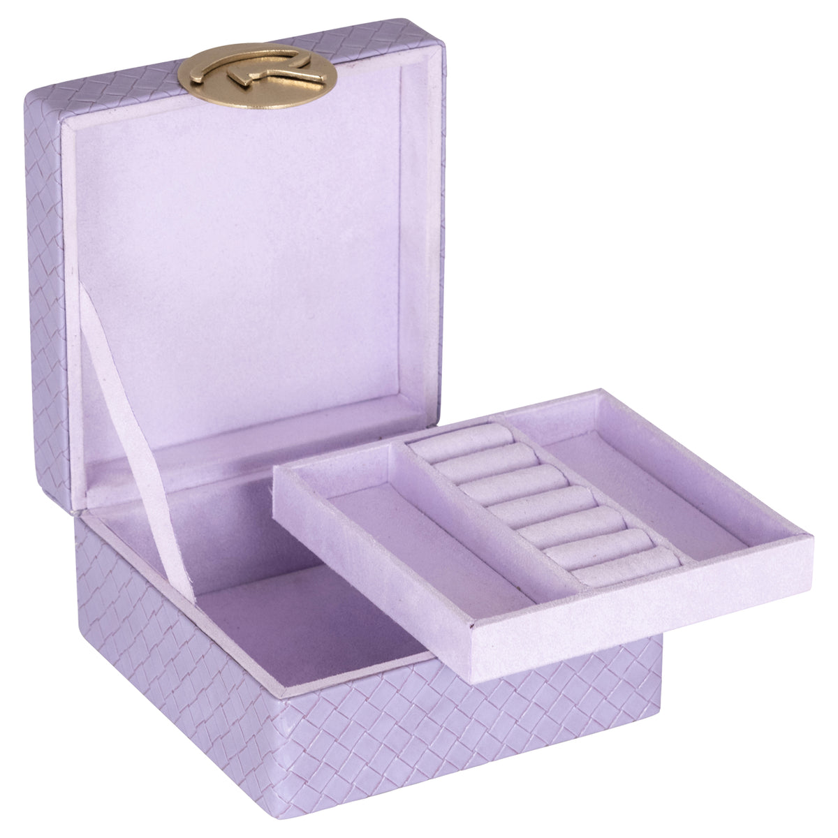 Storage box Joelle purple small by Richmond Interiors