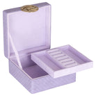 Storage box Joelle purple small by Richmond Interiors