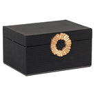 Storage box Amal black/gold large by Richmond Interiors