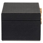 Storage box Amal black/gold large by Richmond Interiors