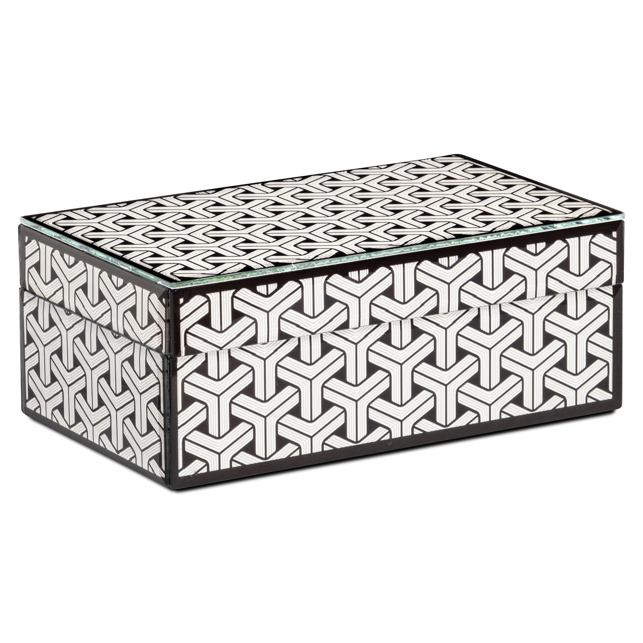 Storage box Feliz black/white small by Richmond Interiors